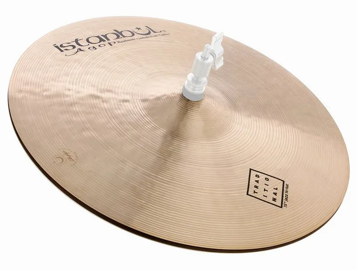 Istanbul Agop 15" Traditional Jazz Hi-Hat, dettaglio frontale