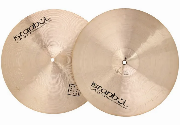 Istanbul Agop 15" Traditional Jazz Hi-Hat, vista di tre quarti, photo 3