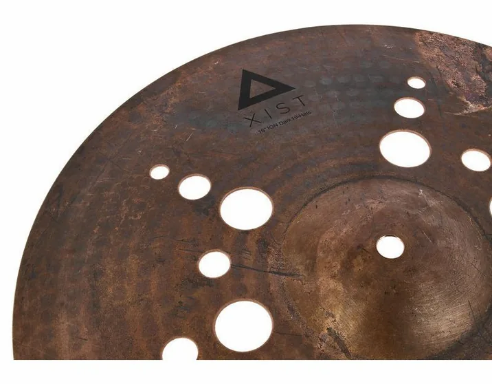 Istanbul Agop 15" Xist Dark ION Hi-Hat, vista dall'alto, photo 4