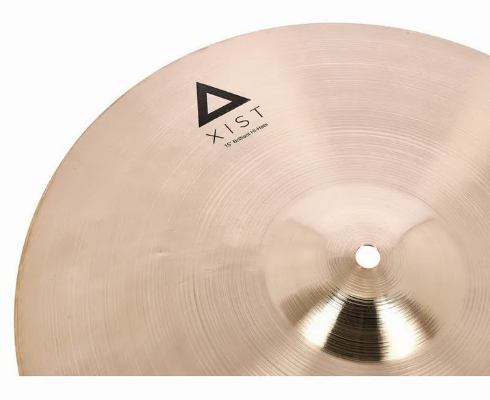 Istanbul Agop 15" Xist Hi-Hat Brilliant, vista frontale, photo 4