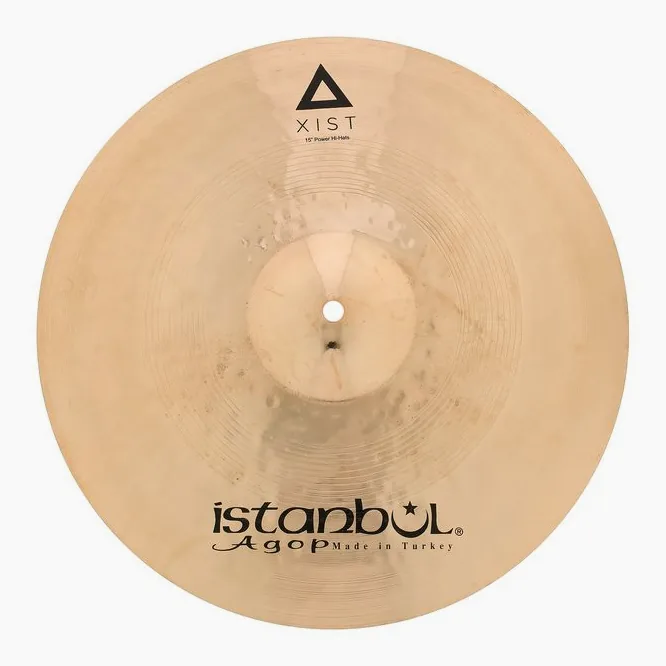 Istanbul Agop 15" Xist Power Hi-Hat, vista di tre quarti, photo 4