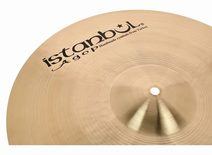 Istanbul Agop 16" Traditional Medium Crash, vista di tre quarti, photo 4