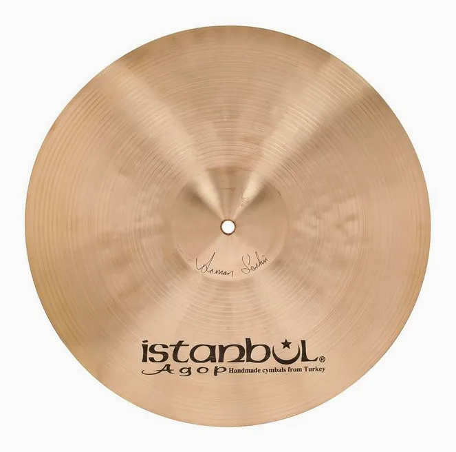 Istanbul Agop 16" Traditional Trash Hit, vista frontale, photo 3