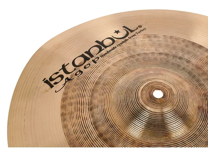 Istanbul Agop 16" Traditional Trash Hit, dettaglio ravvicinato, photo 4