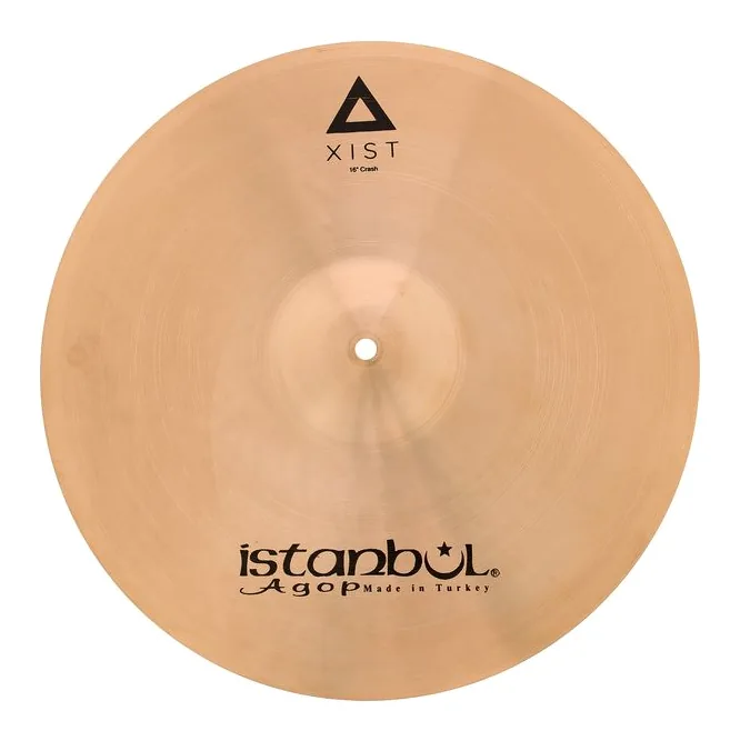 Istanbul Agop 16" Xist Crash Natural, vista frontale, photo 2