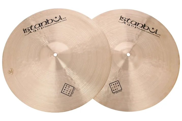 Istanbul Agop 17" Traditional Dark Hi-Hat, dettaglio ravvicinato, photo 2