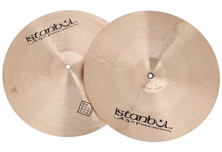 Istanbul Agop 17" Traditional Dark Hi-Hat, vista di tre quarti, photo 3