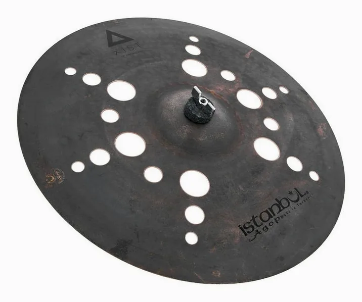 Istanbul Agop 17" Xist Dark ION Crash, dettaglio frontale