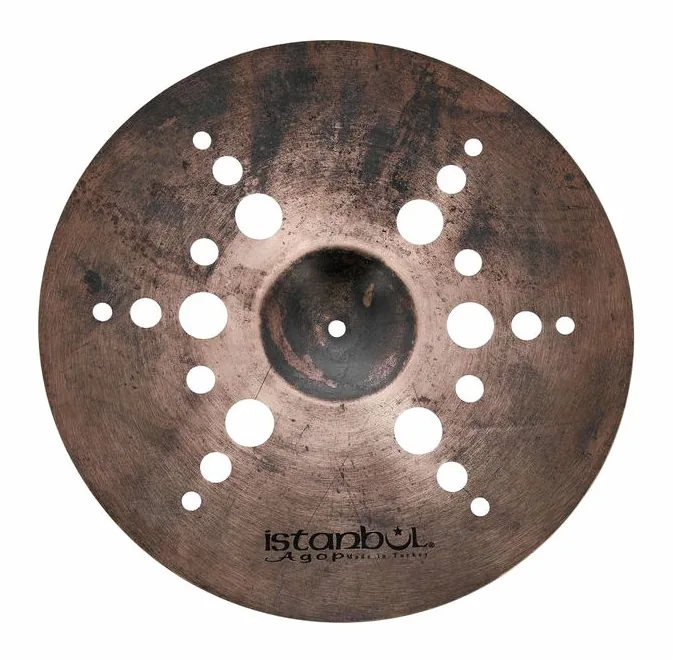 Istanbul Agop 17" Xist Dark ION Crash, vista di tre quarti, photo 2