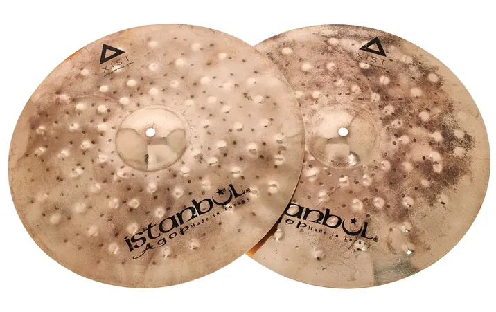 Istanbul Agop 17" Xist Dry Dark Brill. Hats, vista di tre quarti, photo 2