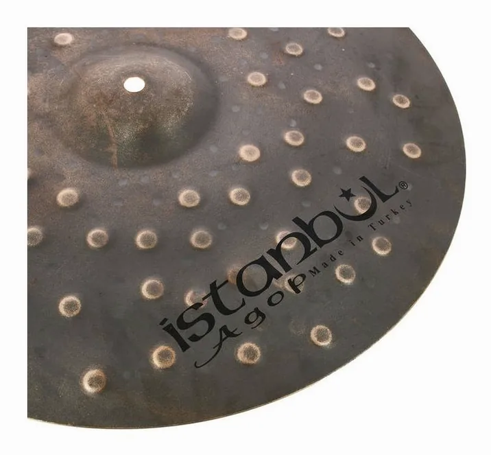 Istanbul Agop 17" Xist Dry Dark Hi-Hat, su sfondo neutro, photo 4