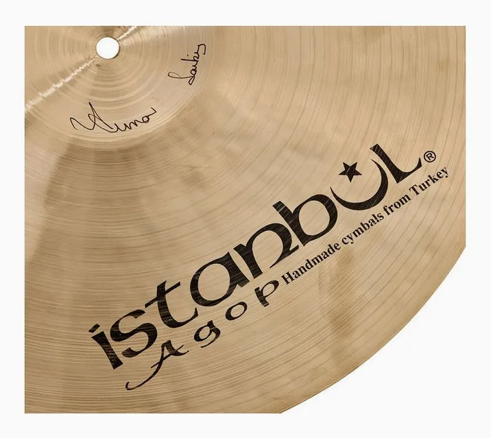 Istanbul Agop 18" Mel Lewis Sign. 1982 Crash, dettaglio ravvicinato, photo 4