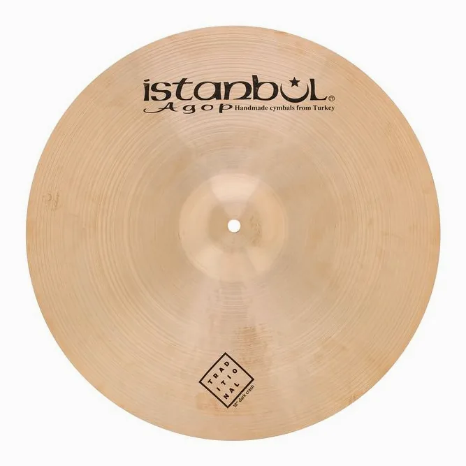 Istanbul Agop 18" Traditional Dark Crash, vista frontale, photo 2