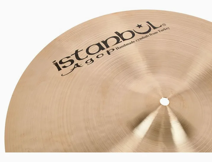 Istanbul Agop 18" Traditional Dark Crash, vista di lato, photo 4
