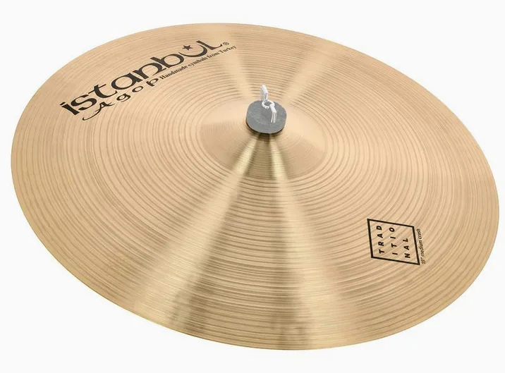 Istanbul Agop 18" Traditional Medium Crash, dettaglio frontale