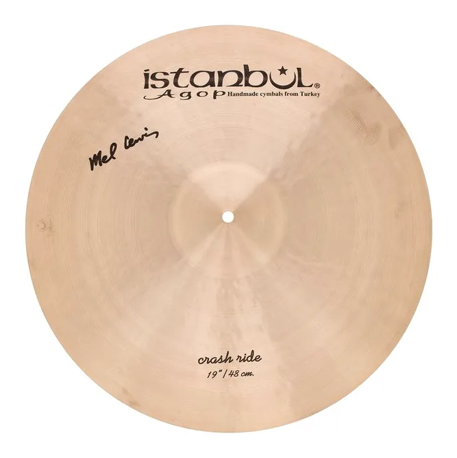 Istanbul Agop 19" Mel Lewis Sign. Crash-Ride, vista dall'alto, photo 2