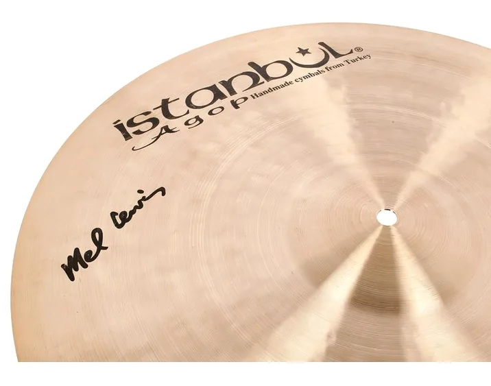 Istanbul Agop 19" Mel Lewis Sign. Crash-Ride, su sfondo neutro, photo 4