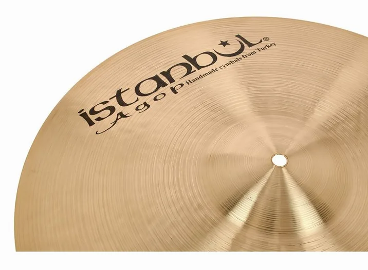 Istanbul Agop 19" Traditional Thin Crash, vista di lato, photo 4