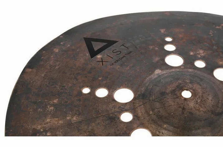 Istanbul Agop 19" Xist Dark ION Trash, vista di tre quarti, photo 4