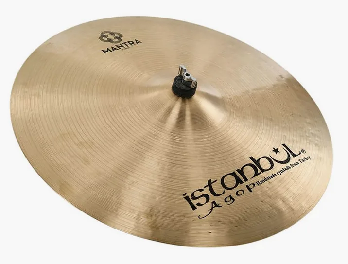 Istanbul Agop 20" Mantra Crash, di fronte su sfondo neutro