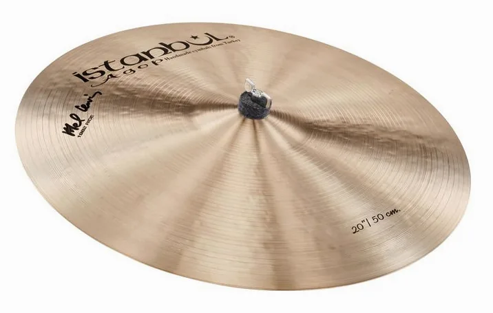 Istanbul Agop 20" Mel Lewis 1982 Sign. Ride, vista frontale