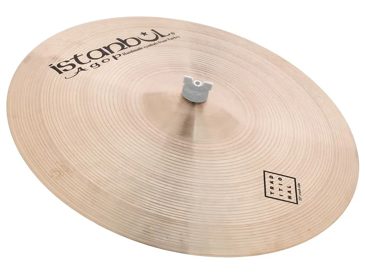 Istanbul Agop 20" Traditional Crash Ride, su sfondo neutro