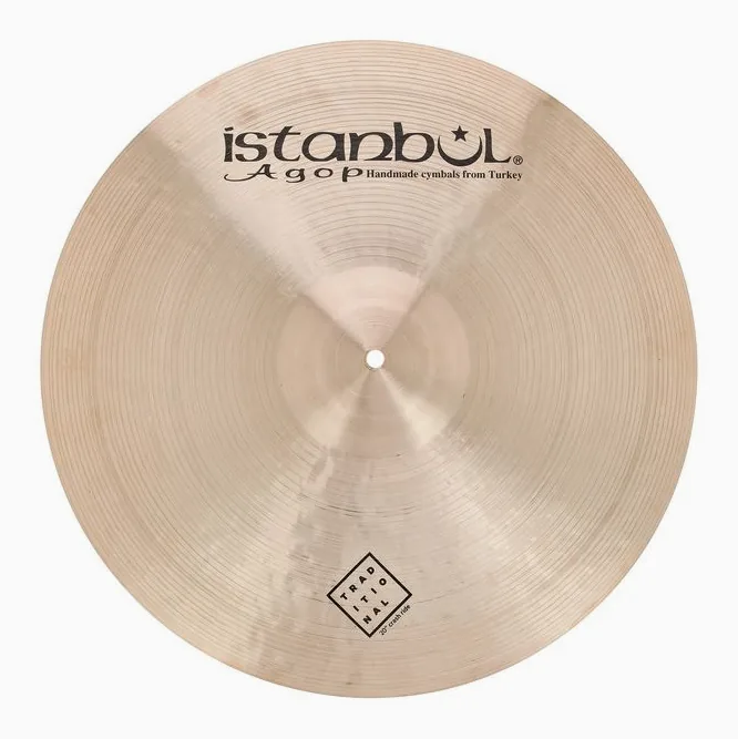 Istanbul Agop 20" Traditional Crash Ride, vista dall'alto, photo 2