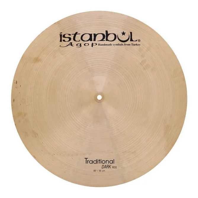 Istanbul Agop 20" Traditional Dark Ride, dettaglio ravvicinato, photo 2