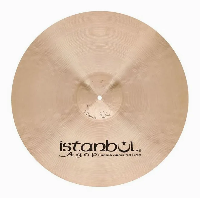 Istanbul Agop 20" Traditional Jazz Ride, su sfondo neutro, photo 3