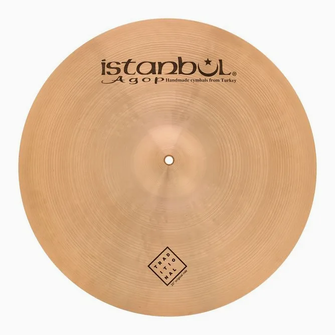 Istanbul Agop 20" Traditional Original Ride, vista di tre quarti, photo 2
