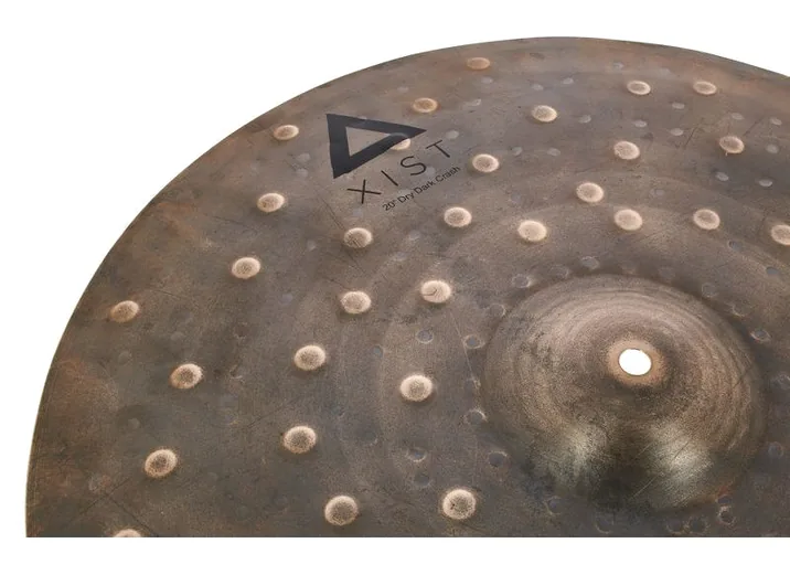 Istanbul Agop 20" Xist Dry Dark Crash, vista di tre quarti, photo 3