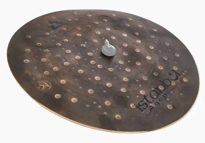 Istanbul Agop 20" Xist Dry Dark Flat Ride, vista frontale
