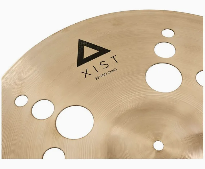 Istanbul Agop 20" Xist ION Crash Brilliant, su sfondo neutro, photo 3