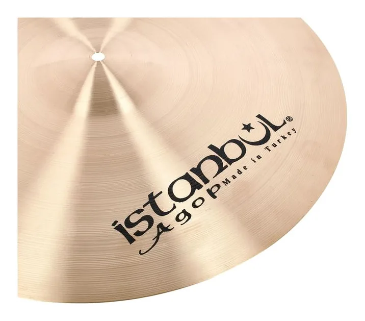 Istanbul Agop 20" Xist Ride Natural, vista di tre quarti, photo 4