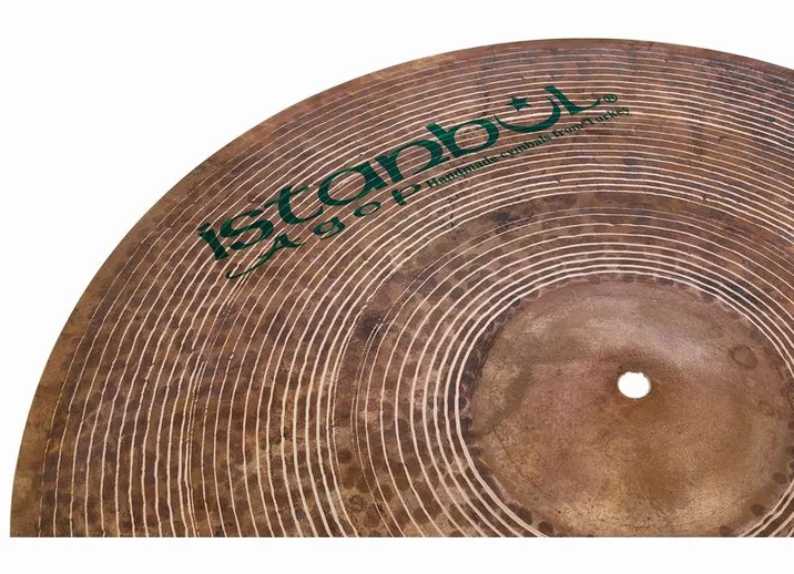 Istanbul Agop 21" Agop Signature Ride, vista di lato, photo 3