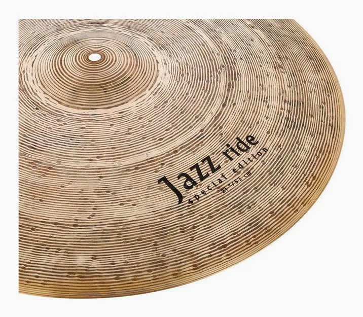 Istanbul Agop 21" Custom Series SE Jazz Ride, su sfondo neutro, photo 4
