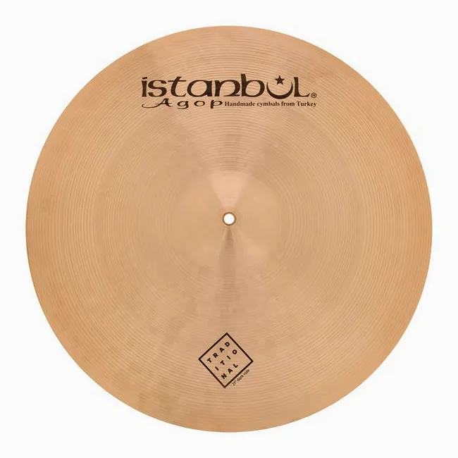 Istanbul Agop 21" Traditional Dark Ride, su sfondo neutro, photo 2