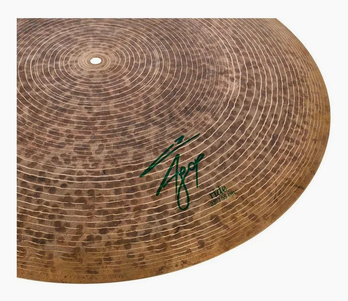 Istanbul Agop 22" Agop Signature Flat Ride, vista frontale, photo 4