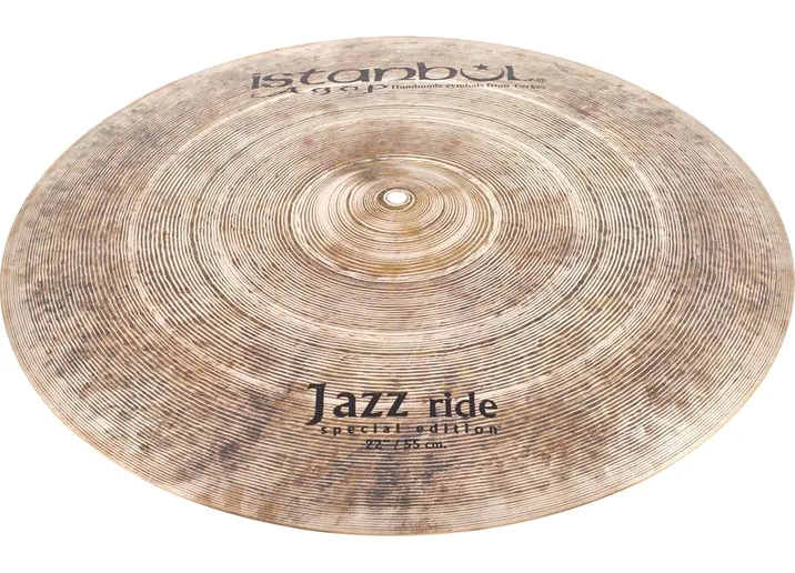 Istanbul Agop 22" Custom Series SE Jazz Ride, dettaglio frontale