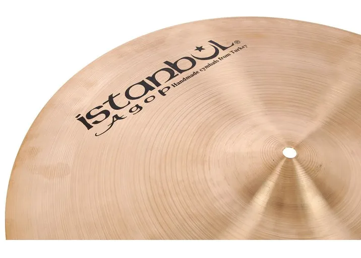 Istanbul Agop 22" Traditional Dark Ride, su sfondo neutro, photo 4