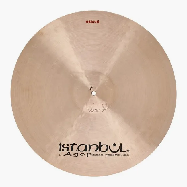 Istanbul Agop 22" Traditional Jazz Med. Ride, vista di lato, photo 3