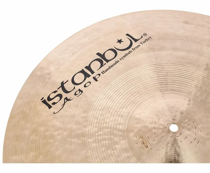 Istanbul Agop 22" Traditional Jazz Med. Ride, su sfondo neutro, photo 4