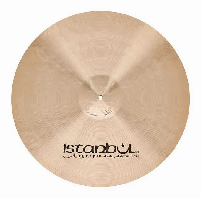 Istanbul Agop 22" Traditional Jazz Ride, vista di tre quarti, photo 3