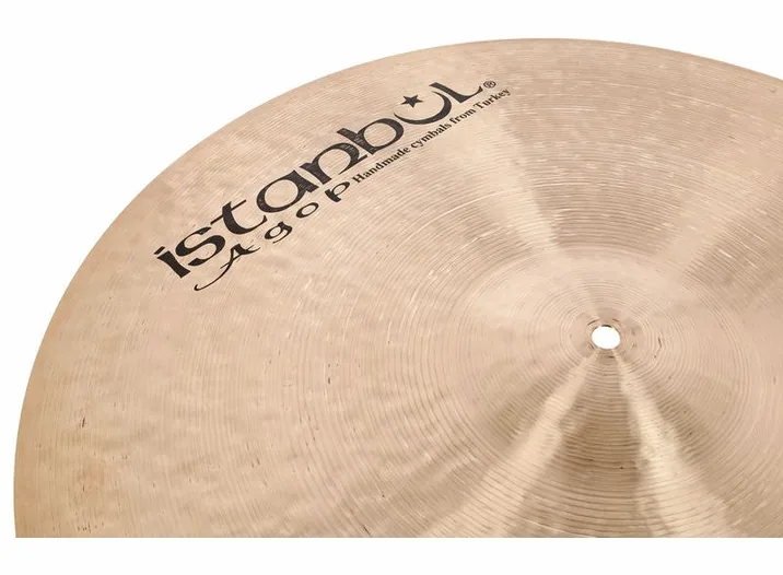 Istanbul Agop 22" Traditional Jazz Ride, su sfondo neutro, photo 4