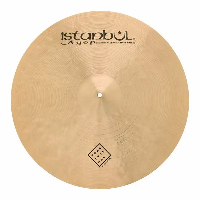Istanbul Agop 22" Traditional Medium Ride, vista dall'alto, photo 2