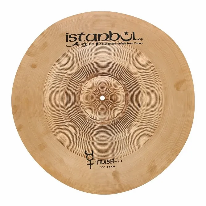 Istanbul Agop 22" Traditional Trash Hit, vista di tre quarti, photo 2