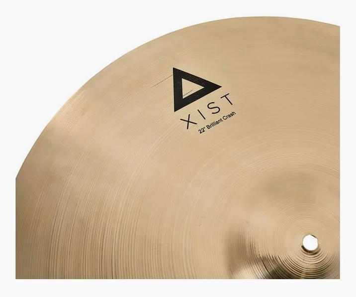 Istanbul Agop 22" Xist Crash Brilliant, vista di tre quarti, photo 3