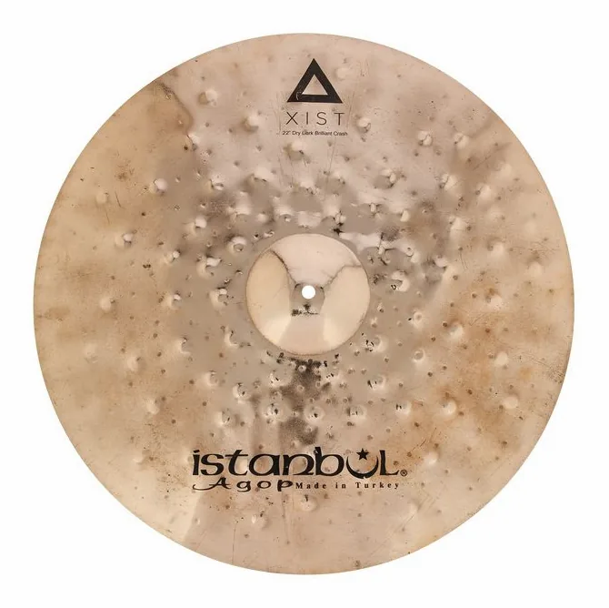 Istanbul Agop 22" Xist Dry Dark Brill. Crash, vista di tre quarti, photo 2