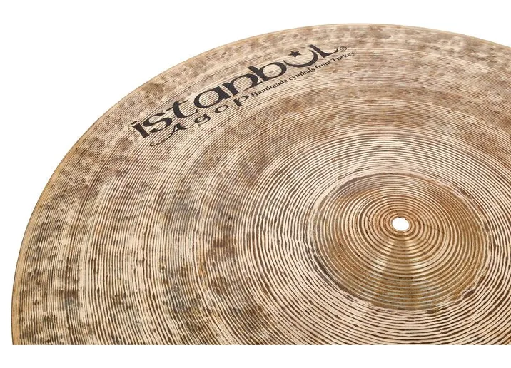 Istanbul Agop 24" Custom Series SE Jazz Ride, vista dall'alto, photo 4