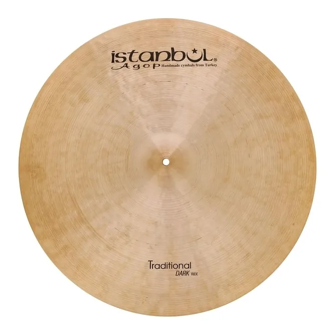 Istanbul Agop 26" Traditional Dark Ride, vista di tre quarti, photo 2